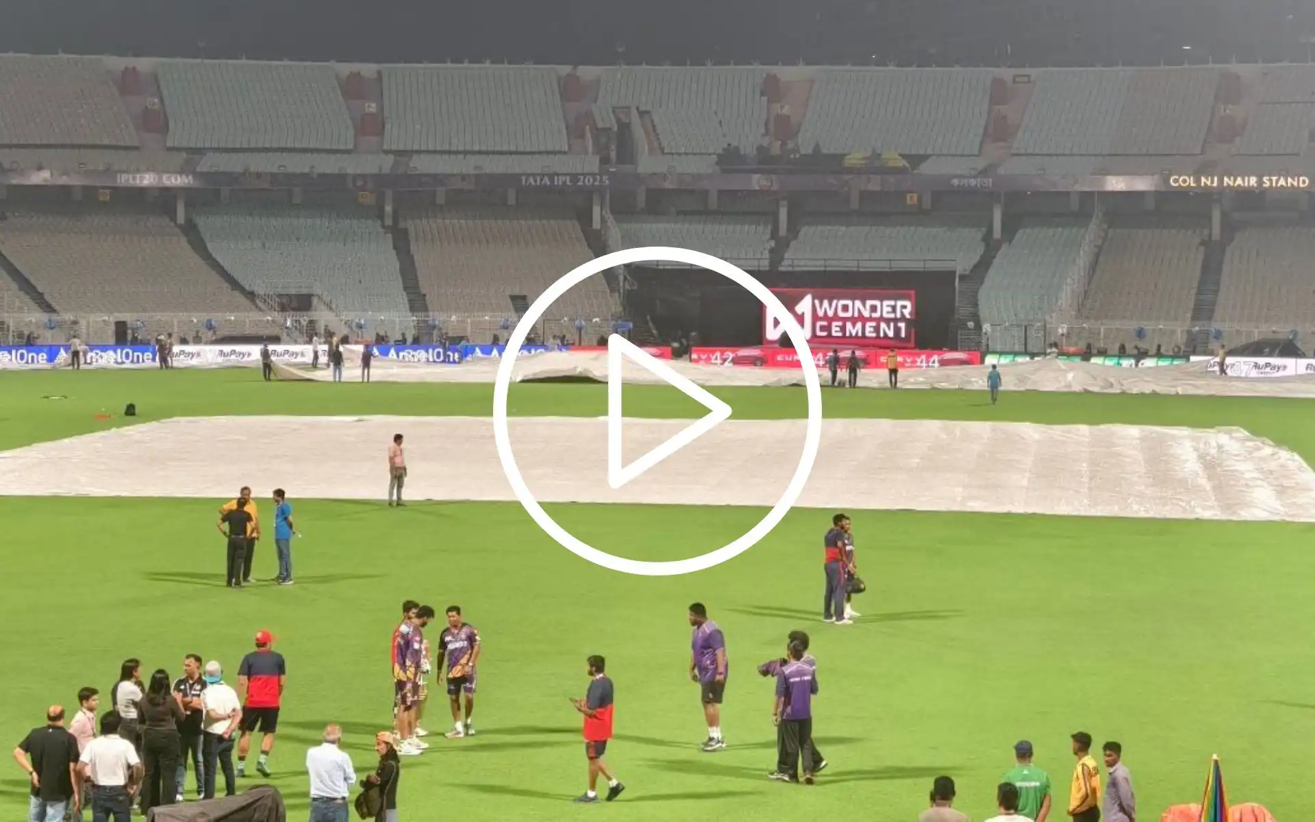 KKR vs RCB To Be Abandoned? Rain Arrives In Kolkata Ahead Of IPL 2025 First Match